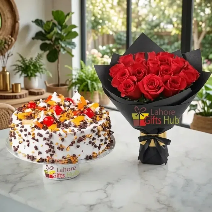 Bundu Khan Cake with Roses Bundu Khan Cake with Roses