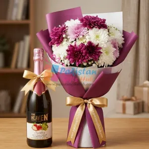 Serene Moments: Floral Bouquet & Pure Heaven Juice Set Serene Moments: Floral Bouquet & Pure Heaven Juice Set