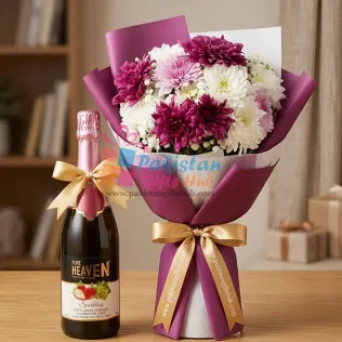 Serene Moments: Floral Bouquet & Pure Heaven Juice Set Serene Moments: Floral Bouquet & Pure Heaven Juice Set