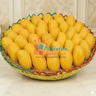 Golden Sindhari: Premium 10kg Mango Gift Basket Golden Sindhari: Premium 10kg Mango Gift Basket