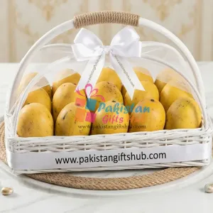 Golden Harvest: Premium Chaunsa Mango Basket (4kg) Golden Harvest: Premium Chaunsa Mango Basket (4kg)