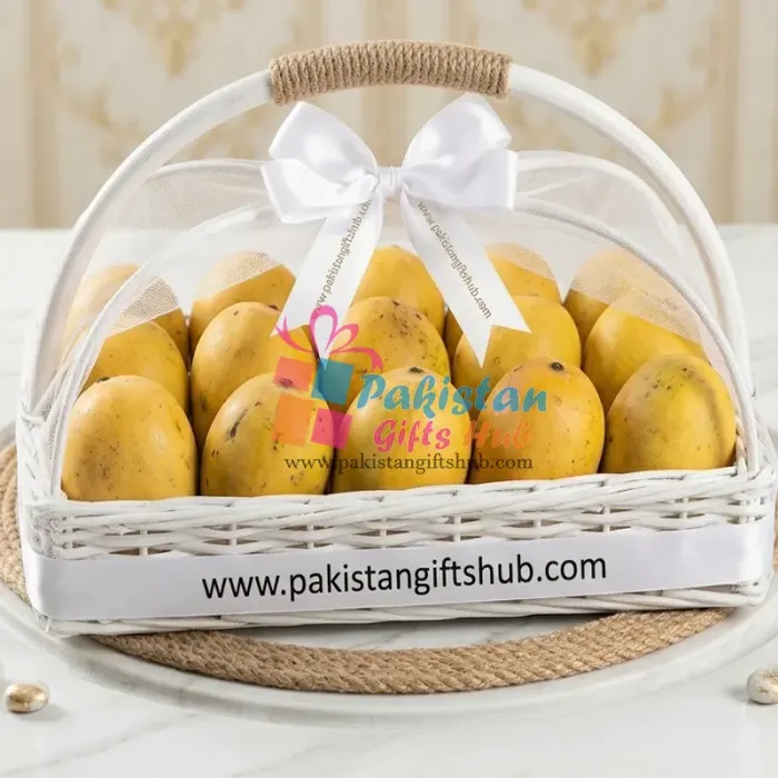 Golden Harvest: Premium Chaunsa Mango Basket (4kg) Golden Harvest: Premium Chaunsa Mango Basket (4kg)
