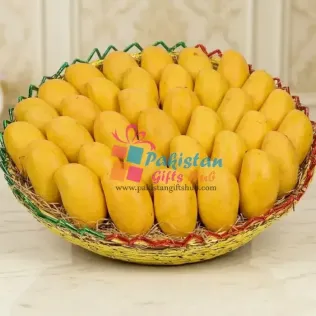 Golden Sindhari: Premium 10kg Mango Gift Basket Golden Sindhari: Premium 10kg Mango Gift Basket