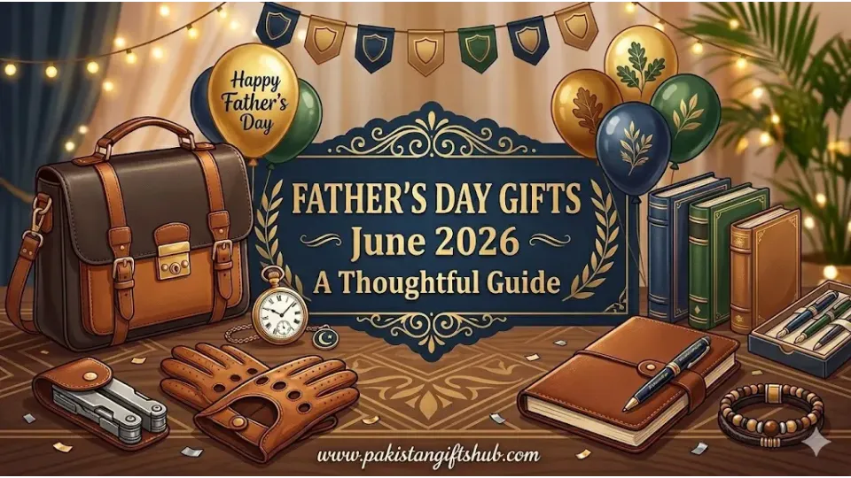 Send Father's Day Gifts to Pakistan on 21st June 2026.