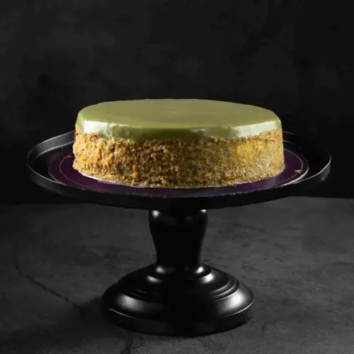 Pistachio Three Milk Cake by Delizia