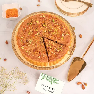 Golden Honey & Pistachio Baklava Tart Golden Honey & Pistachio Baklava Tart