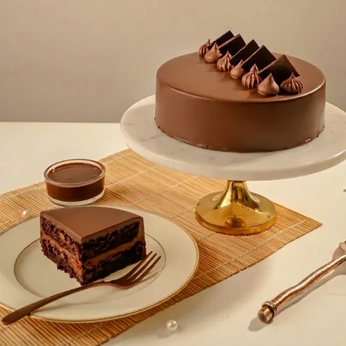 Midnight Indulgence: Rich Dark Chocolate Cake Lals Midnight Indulgence: Rich Dark Chocolate Cake Lals