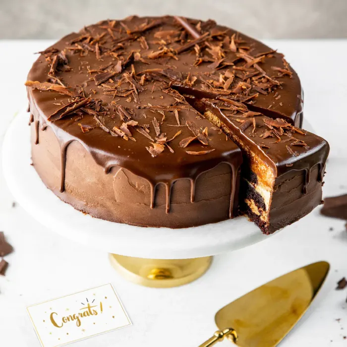 Lals Triple-Chocolate Symphony: Dark, Milk Cake Lals Triple-Chocolate Symphony: Dark, Milk Cake