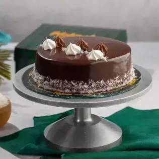 Bounty Coconut Chocolate Cake by Hobnob