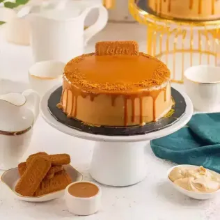 Lotus Biscoff Cake by Hobnob