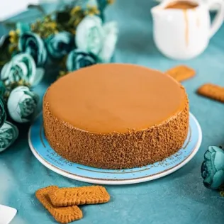Lotus Three Milk Cake from layers