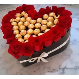 Ferrero Roses Heart Box