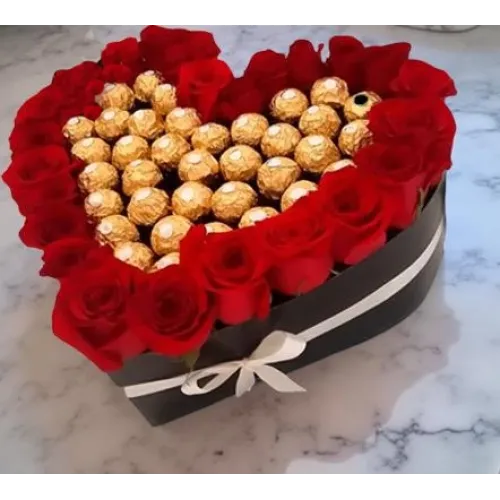 Ferrero Roses Heart Box