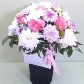 Pastel Bloom Flower Box